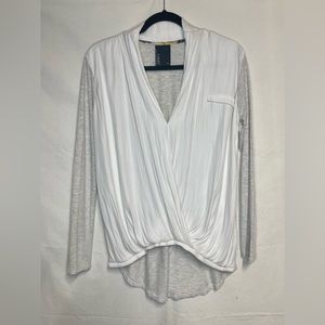 Dolan‎ Draped Front Shirt. X-Small.
